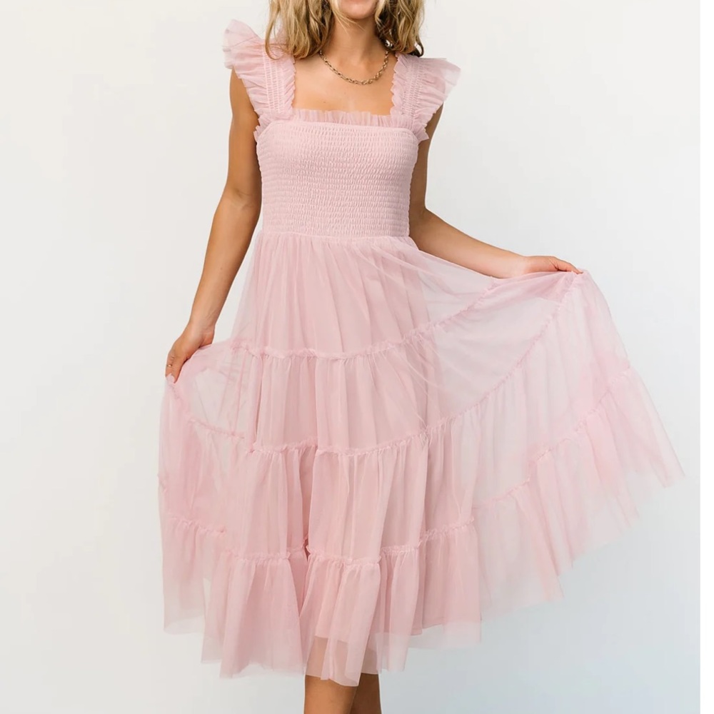 Baltic Born Emma Smocked Tulle Dress
